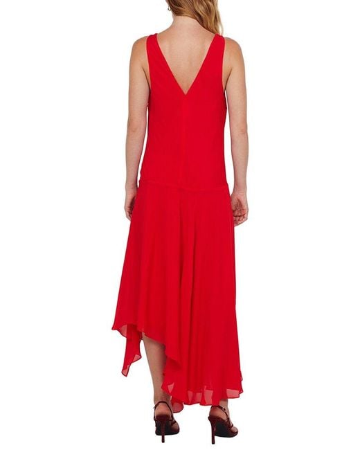 Bec & Bridge Red Rhone Wrap Dress
