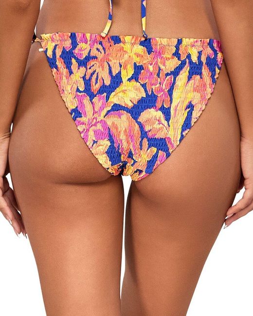 Sunsets Pink Kali Tie Side Bottom