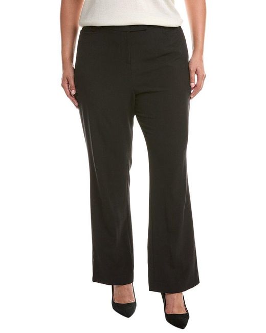 Tahari Black Plus Pant