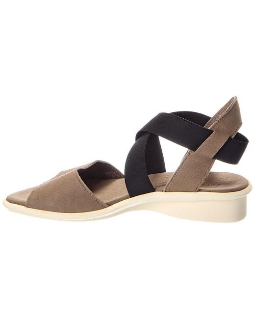 Arche Metallic Satia Leather Sandal