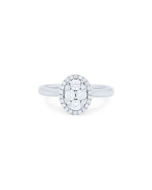 Diana M White Fine Jewelry 14k 0.50 Ct. Tw. Diamond Ring