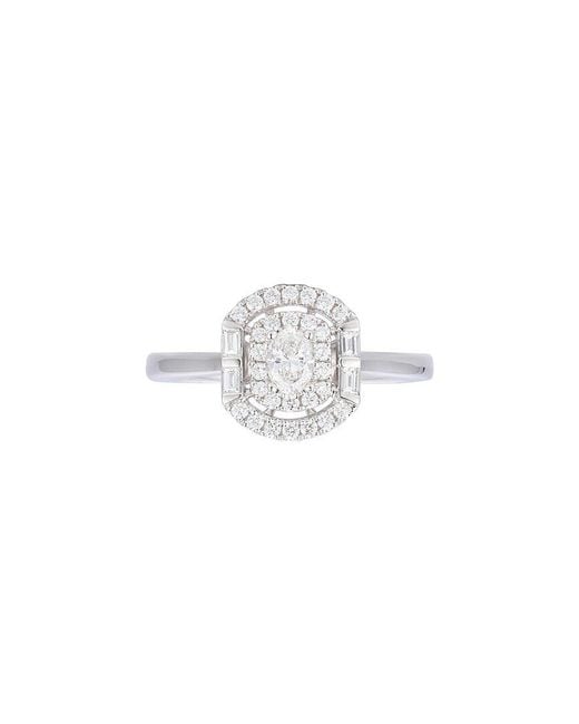 Gregg Ruth White 18K 0.54 Ct. Tw. Diamond Ring