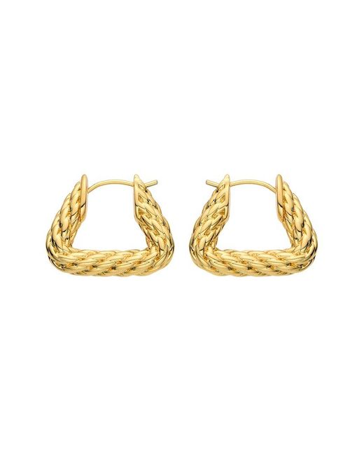 Eye Candy LA Metallic Drop Earring