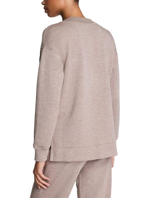 Spanx Gray Brushed V-Neck Tunic