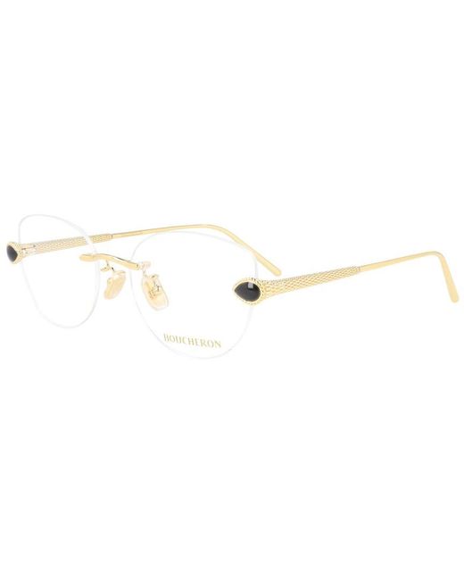Boucheron White Bc0095O 55Mm Optical Frames