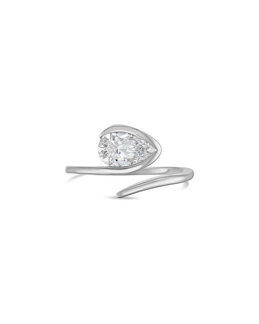 Diana M White Diana M. Platinum 8.00 Ct. Tw. Lab-Grown Diamond Solitaire Ring