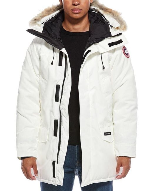 Canada Goose White Langford Down Parka for men