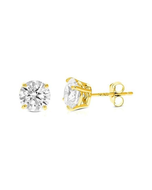 Amairah Metallic 14K 1.00 Ct. Tw. Lab-Grown Diamond Studs