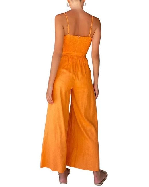 CAMILA BLANCO Orange Jumpsuit