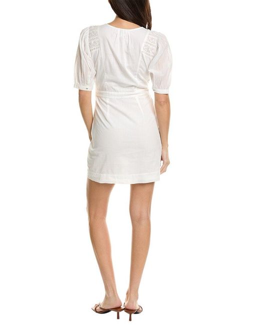 Joie White Lexie Mini Dress