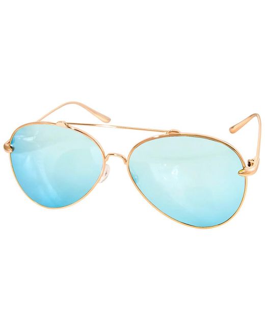Aquaswiss Blue Aqs Tommie 60Mm Polarized Sunglasses