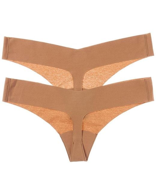 Commando Natural Commando Set Of 2 Thong Panty