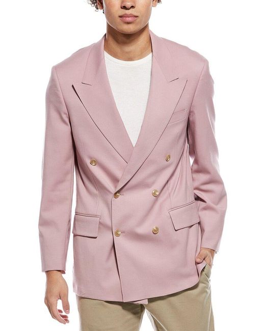 Todd Snyder Pink Relaxed Wool-Blend Jacket for men