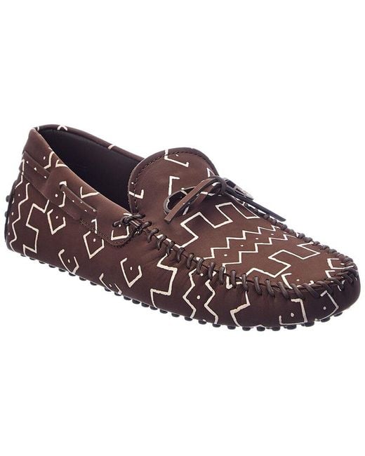 Tod's Brown New Gommini Leather Loafer for men