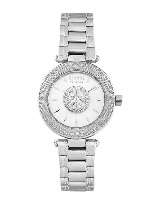 Versus  Metallic Versus By Versace Brick Lane Lion Watch