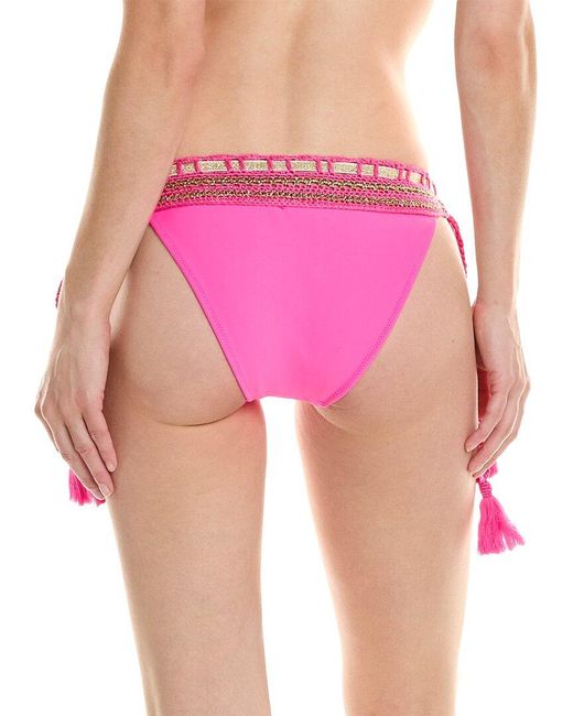 Ramy Brook Pink Maya Bikini Bottom