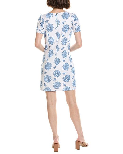 Sail To Sable Blue Button Front Shift