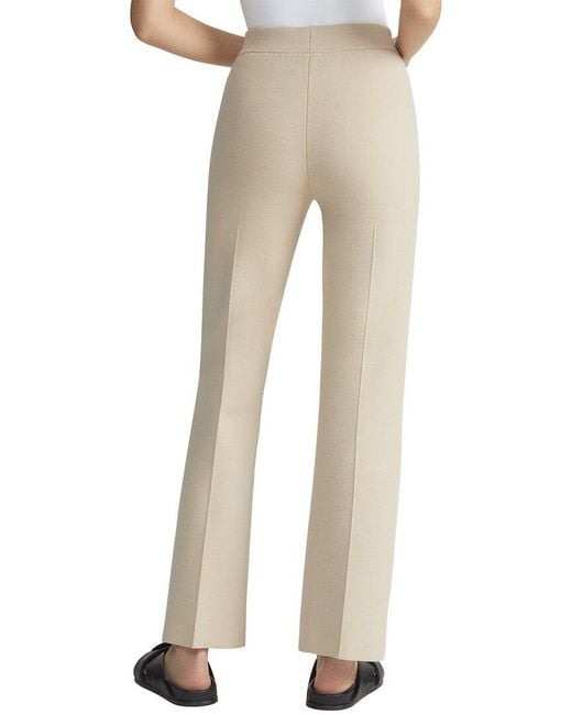 Lafayette 148 New York Natural Foley Flared Knit Pant