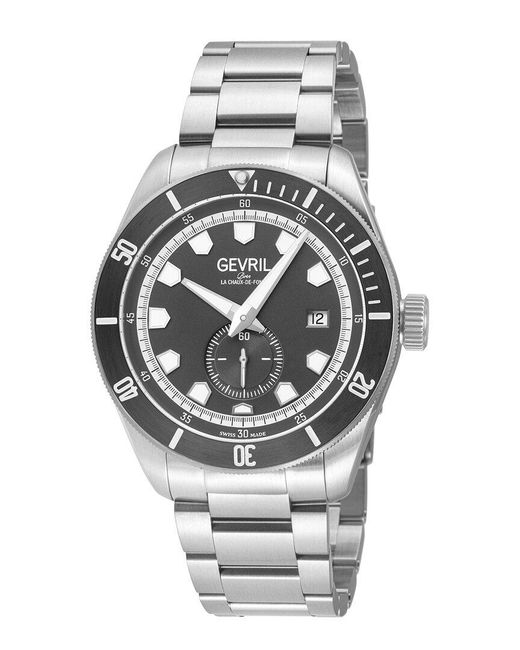 Gevril Men's Gray Yorkville Watch