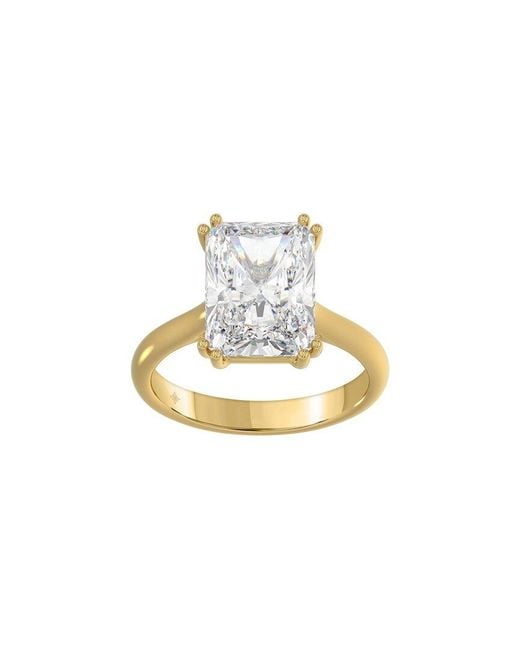 Ethos Creations White 14K.00 Ct. Tw. Lab-Grown Diamond Ring