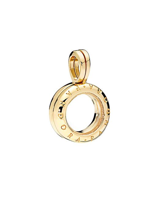 PANDORA Petite Locket 18k Over Silver 