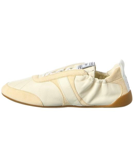 Chloé White Kick Leather Sneaker