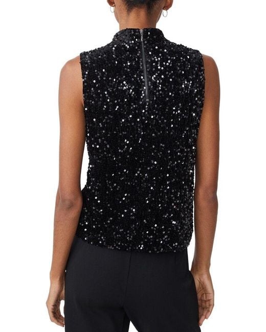 J.McLaughlin Black Leeza Top