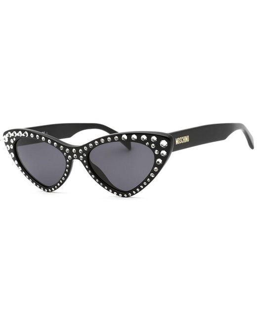 Moschino Black Mos006/S/Str 52Mm Sunglasses