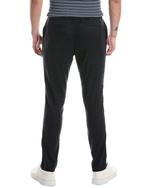 Ted Baker Black Kimmel Linen-blend Trouser for men