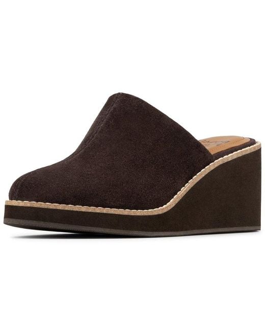 Donald J Pliner Brown Janella Suede Mule