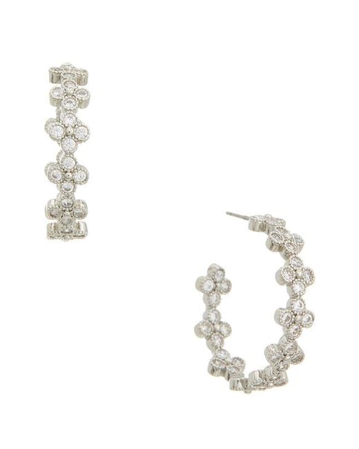 Juvell Metallic Plated Cz Earrings