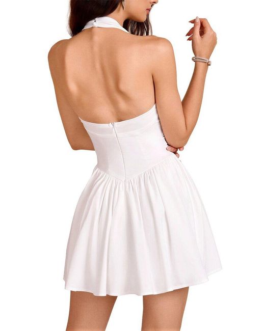 Amanda Royal White Mini Dress