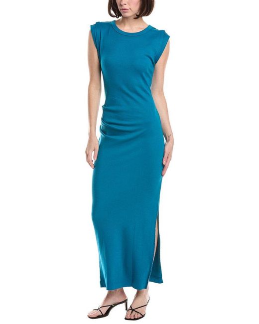 Michael Stars Blue Calliope Maxi Dress