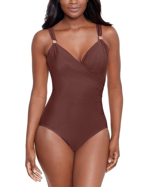 Miraclesuit Purple Siren One-Piece