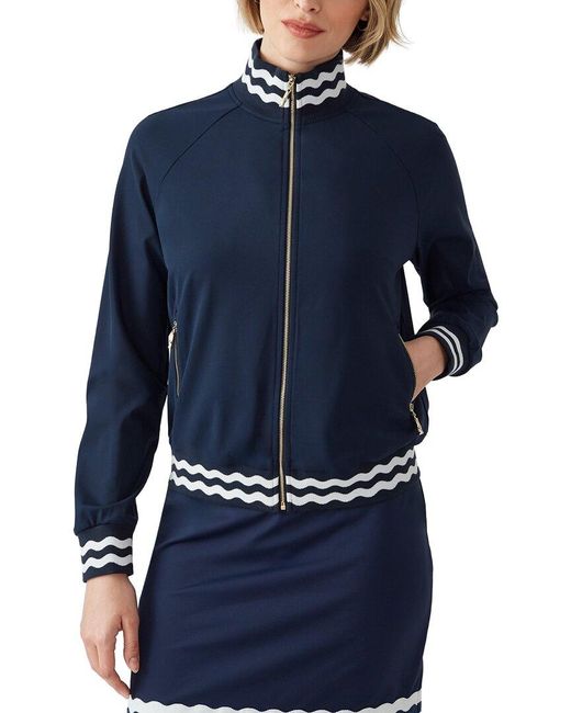 J.McLaughlin Blue Elettra Jacket