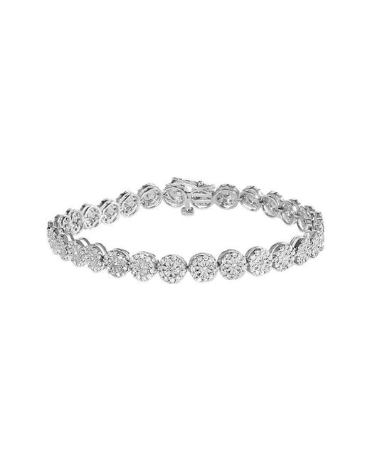 Haus of Brilliance White 14K 2.00 Ct. Tw. Diamond Link Bracelet