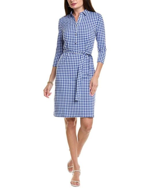 J.McLaughlin Blue Calla Catalina Cloth Dress