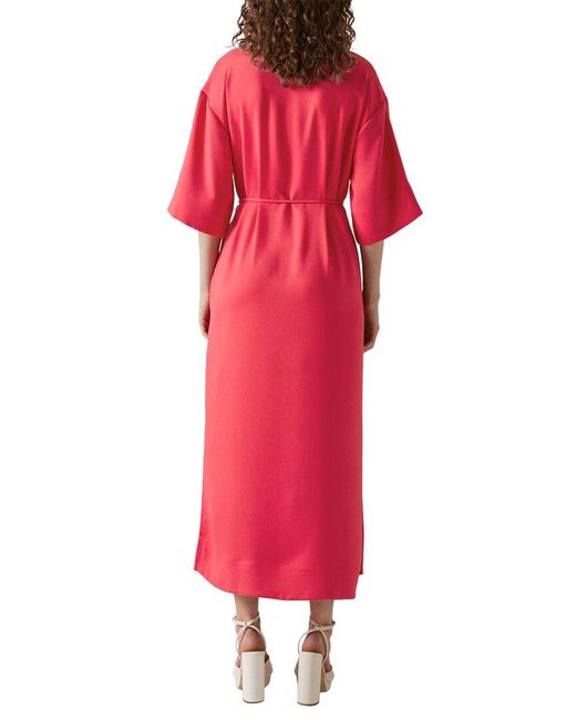 L.K.Bennett Red Capri Dress