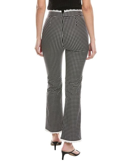 WeWoreWhat Gray Crop Straight Pant