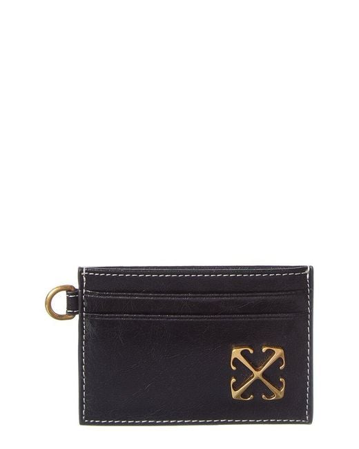 Off-White c/o Virgil Abloh Black Classic Leather Card Case