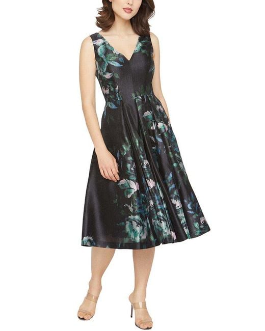 Kay Unger Multicolor Brooke Midi Dress