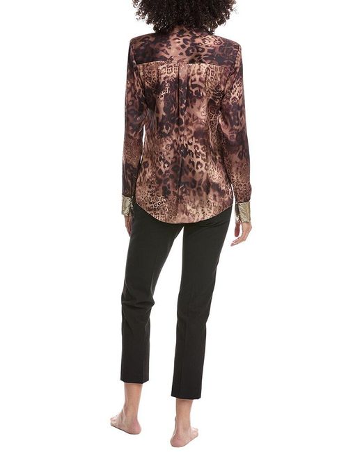 Ramy Brook Red Chrystal Top