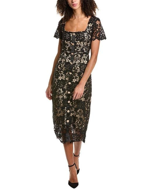Lace midi dress canada cheap