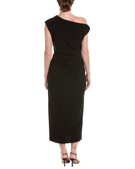 Taylor Black Midi Dress
