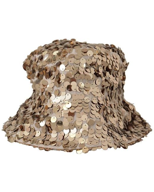 Dolce & Gabbana Brown Silk-Lined Hat