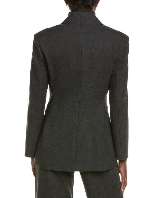 Kenneth Cole Black Flannel Jacket