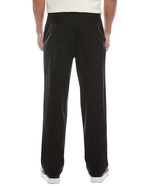Theory Black Wool-blend Pant for men