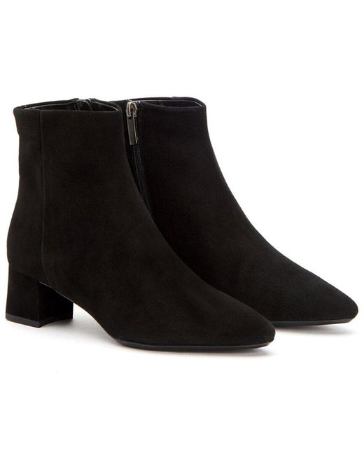 aquatalia black suede boots
