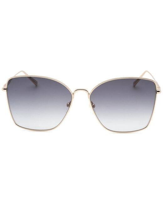 Longchamp Blue Cat-Eye Gradient Sunglasses