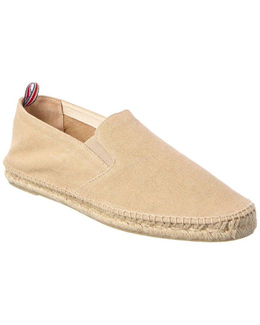Castaner Natural Joel Canvas Espadrille for men